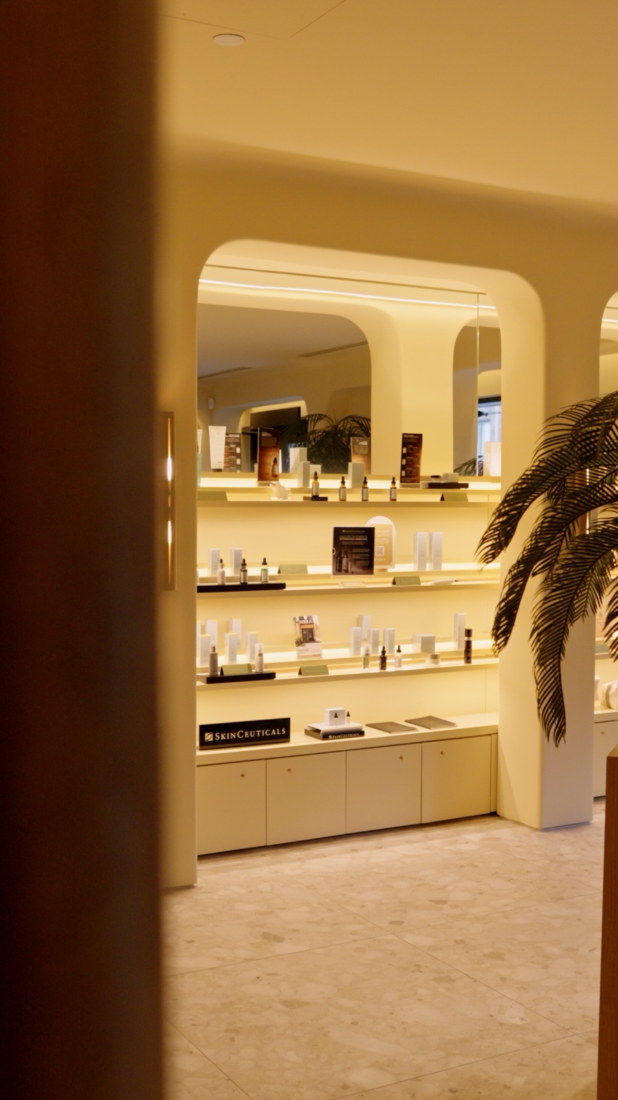 Toula retail and treatment interior